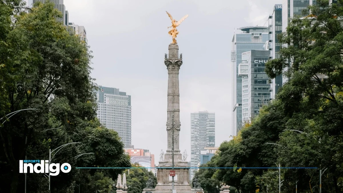 Ángel de la Independencia en Paseo de la Reforma, Ciudad de México